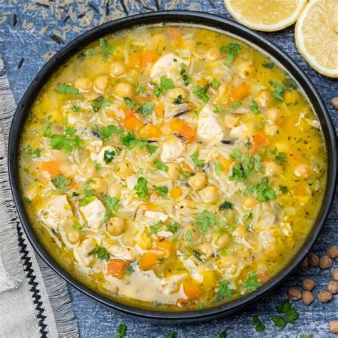 Chicken Chickpea Soup – Skinny Spatula