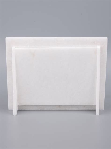 Colorful Inlay White Marble Picture Frame | Landscape frame