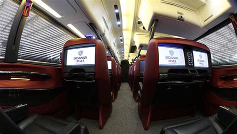 Uber luxurious Scania 7-star bus image gallery - Overdrive