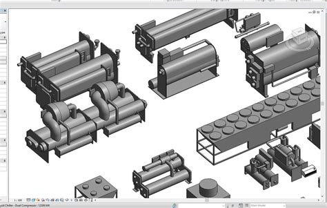 Image result for Row Machine Revit Library