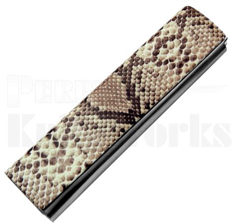 AGA Campolin Dragonfly Gravity Knife Snake Skin l Limited Edition!