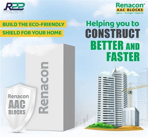 Renacon AAC Block - 450 mm Renacon AAC Block Manufacturer from Erode