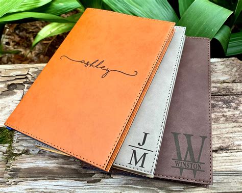Engraved Leather Journal Journal Personalized Leather - Etsy Australia