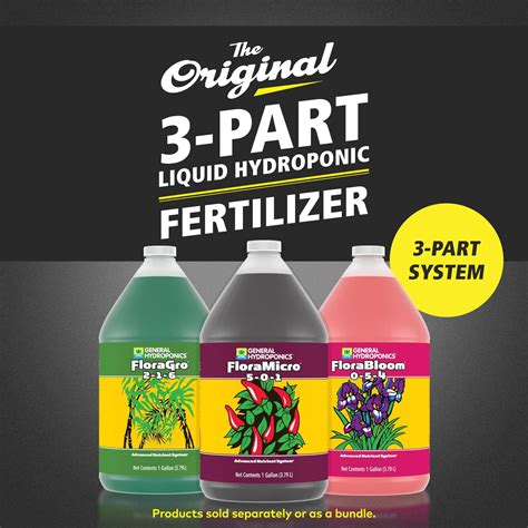 General Hydroponics FloraSeries Hydroponic Nutrient India | Ubuy