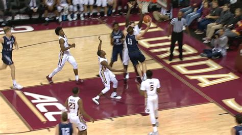 Florida State's Koumadje with a monster block - ESPN Video