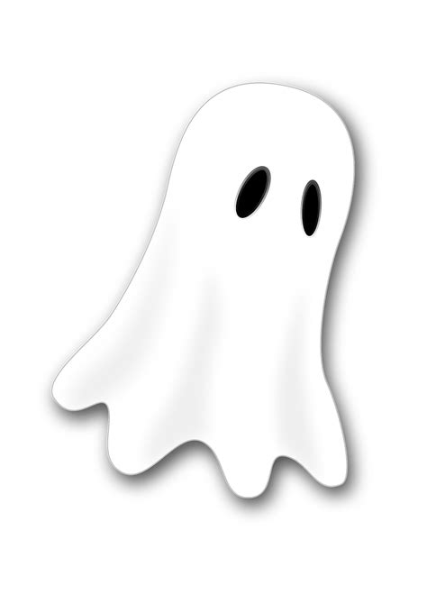Black And White Ghost Clip Art