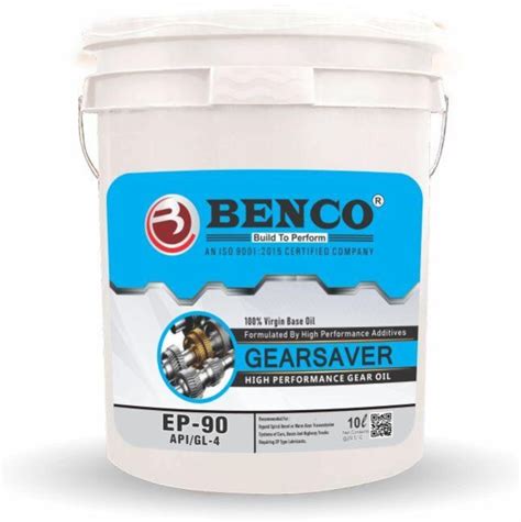 10 Ltr. EP-90 API/GL-4 Gear Saver Oil Manufacturer, Supplier from Vadodara