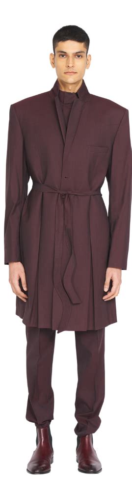 Burgundy 3 piece Rainwear