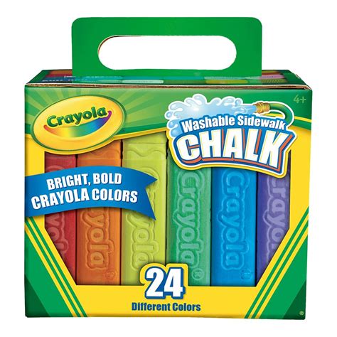 CRAYOLA 24 Count Sidewalk Chalk,Multi, 140x, 2um resolution microscope ...
