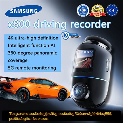 [Discount] SAMSUNG driving recorder, 360° panoramic coverage, 4K ultra ...