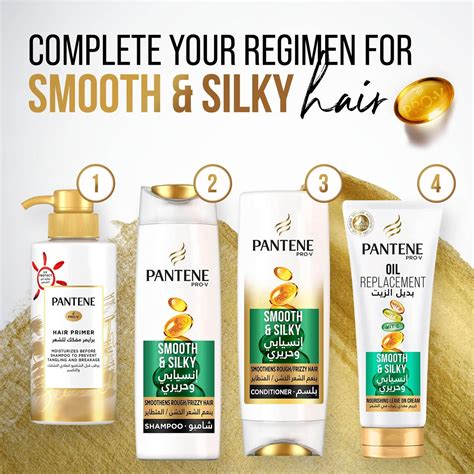 Pantene Pro-V Smooth & Silky Shampoo 400 ml Online at Best Price | Lulu ...