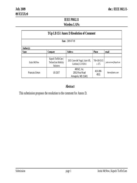 IEEE P802.11 Wireless LANs Proposed Liaison letter to ETSI - mentor ...