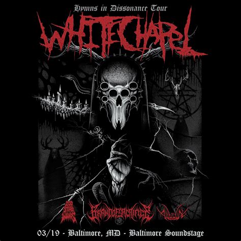 WHITECHAPEL "HYMNS IN DISSONANCE" TOUR - Baltimore Soundstage