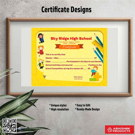 Premium Certificate Design Templates - 25 CDR Files | AbhishekID ...