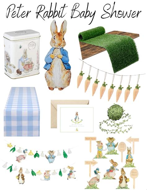 Hop on over it s a peter rabbit baby shower – Artofit