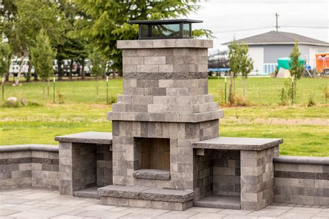 Fireplace Kits Victorian Stone Outdoor Wood Burning Fireplace Kit