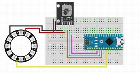 Circuitpython NeoPixel Encoder 的图像结果