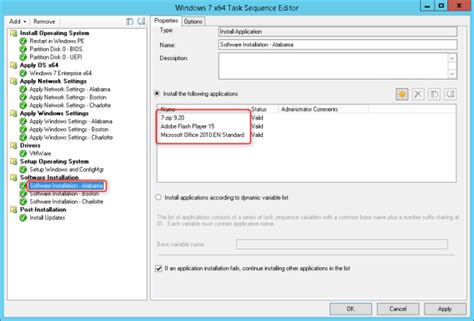 Image result for SCCM Task Sequence Join Domain Variable
