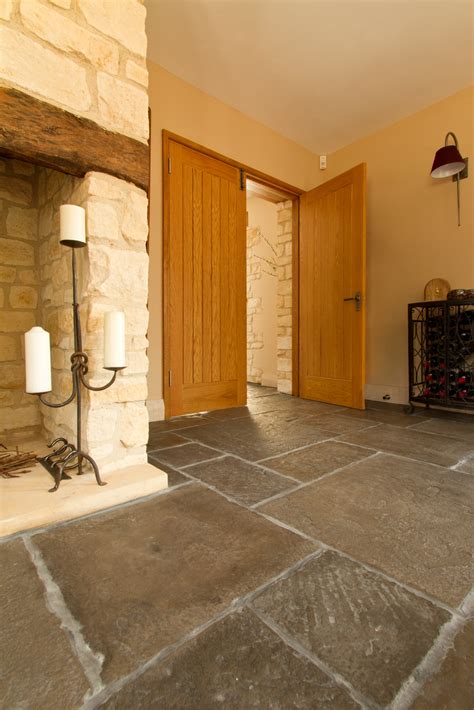Flagstone Flooring Interior