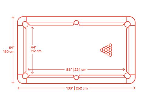 Image result for Pool Table Sizes