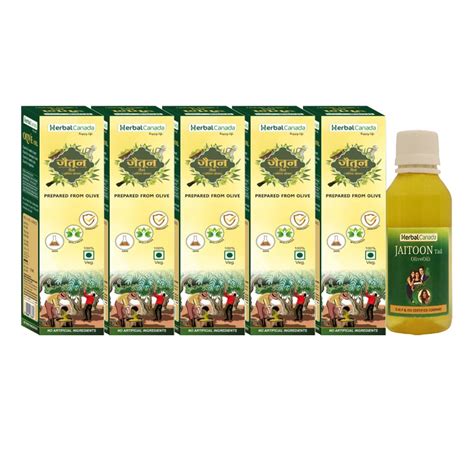 Harc Herbal Canada Olive Oil | Jaitun Oil | 100ml - Pack of 5 : Amazon ...
