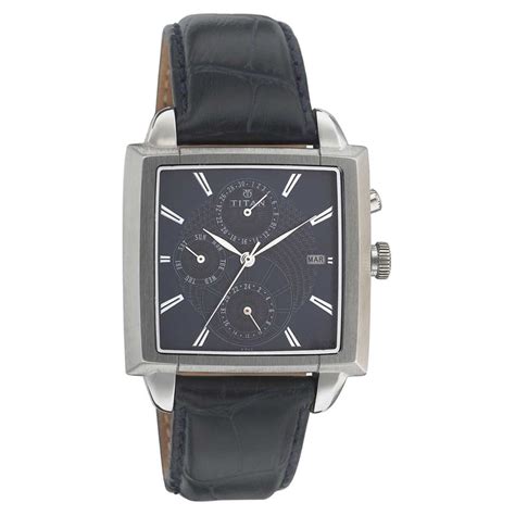 Buy Online Titan Quartz Analog Blue Dial Watch for Men - 1420sl04 | Titan
