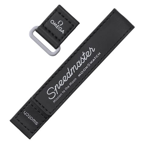 Bioceramic MoonSwatch 系列 MISSION TO THE MOON 腕錶錶帶