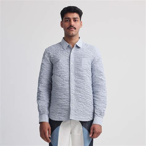 Buy Crinkle Cotton Shirt | Wrinkle Free Shirts Online – MARGN