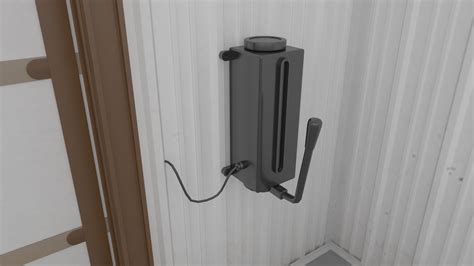 3D model Personal Airplane Hangar Rigged for Maya | 3D Molier International