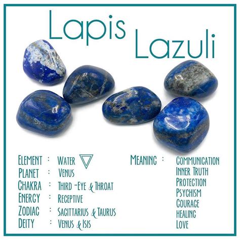 Lapis Lazuli Properties | Lapis lazuli bracelet, Lapis lazuli, Crystal ...