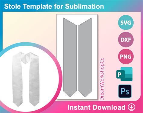 Image result for DIY Graduation Stole Pattern