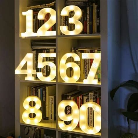 Image result for LED Large Letters Numbers