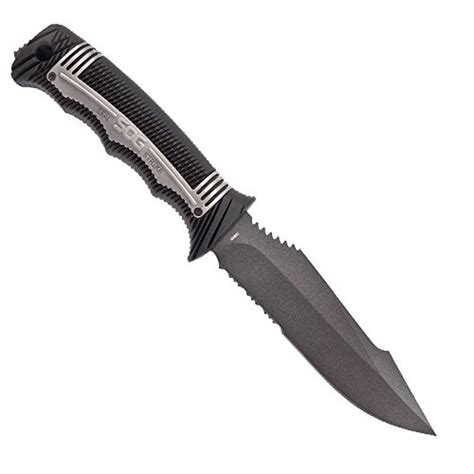 SOG Seal Strike Fixed Blade Knife with Sheath- Tactical and Hunting ...