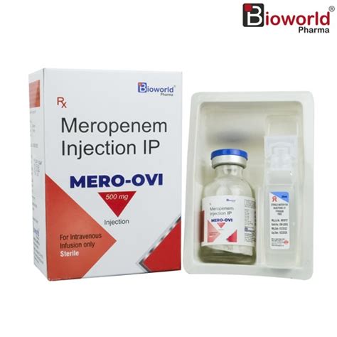 MERO-OVI 500mg Injection Bioworld Pharma