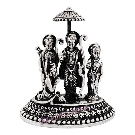 Buy Ram Darbar Pure Silver Idol online USA UK India