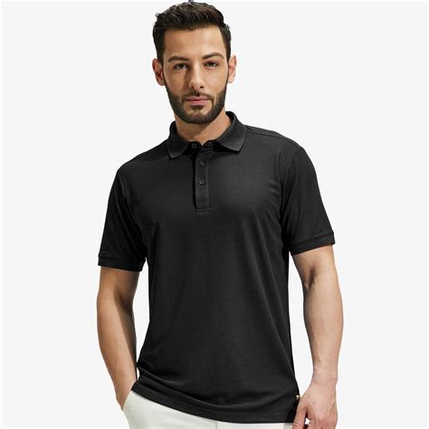 Black Polo Shirts For Men
