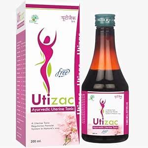 Buy UtiZac UTI Care Syrup 200 ml – Sugar-Free Herbal Supplement for ...