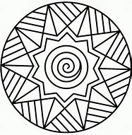 Image result for Mandala Coloring Easy
