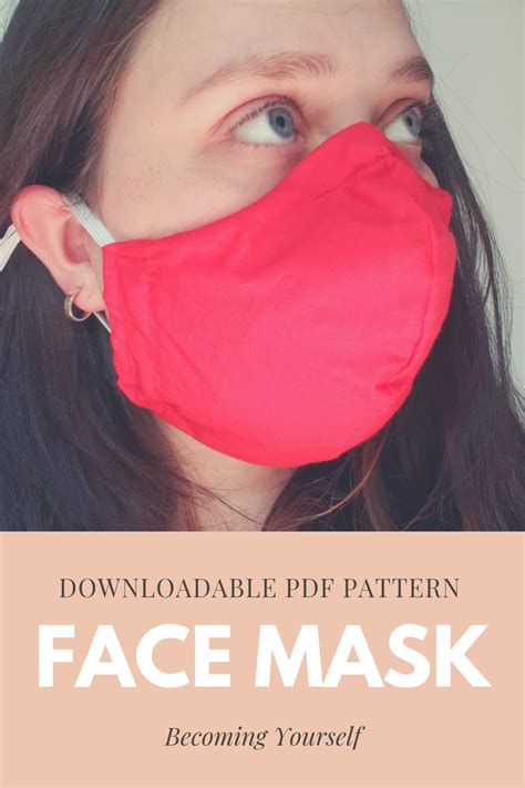 Image result for DIY Free Mask Pattern Downloadable