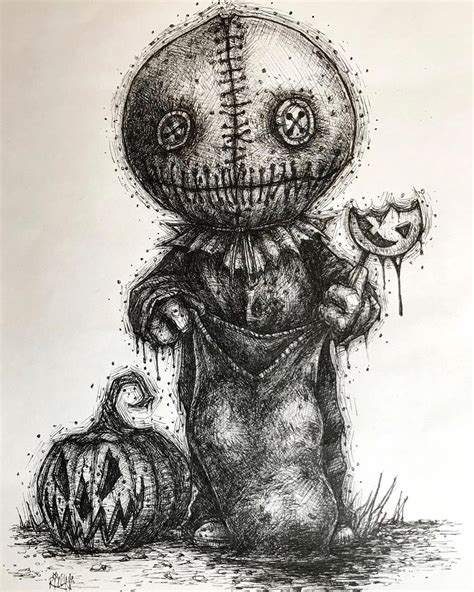 scary 3d drawing