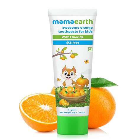 Mamaearth Natural Toothpaste For Cleanses Cavity,Plaque Repairing ...