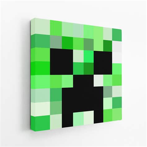 Minecraft Creeper Face Image Minecraft Glow Creeper Face T Shirt