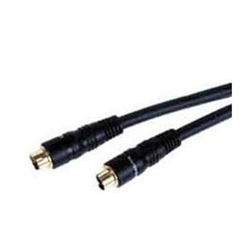 Premium S-VHS 4-Pin Plug to Plug Cables Length: 100' : Amazon.in ...