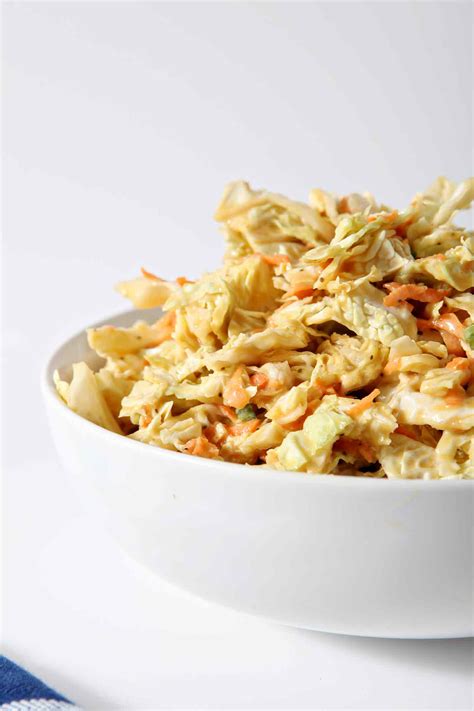 Honey Mustard Coleslaw without Mayo (No Mayo Coleslaw)