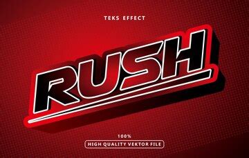 Teks effect template | Premium Vector