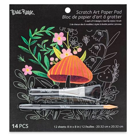 Brea Reese Scratch Art Kits | BLICK Art Materials