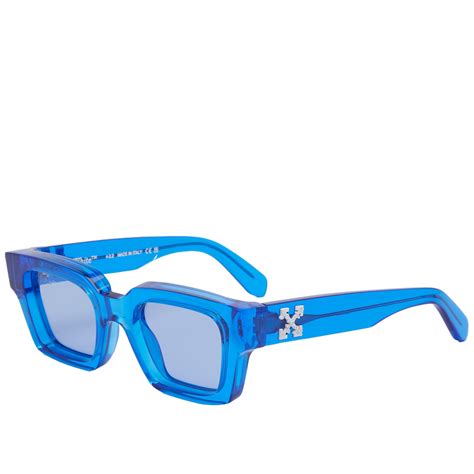 Off-White Virgil Sunglasses Blue Crystal | END. (Europe)