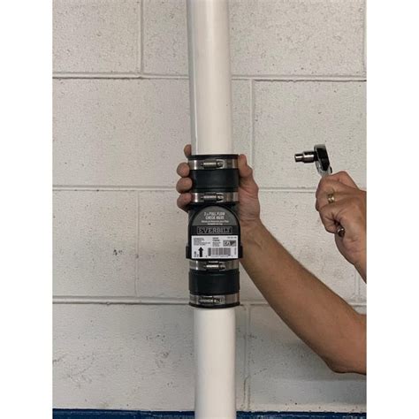 Buy 2 in. Sewage Check Valve with Flexible PVC Fittings Online at ...