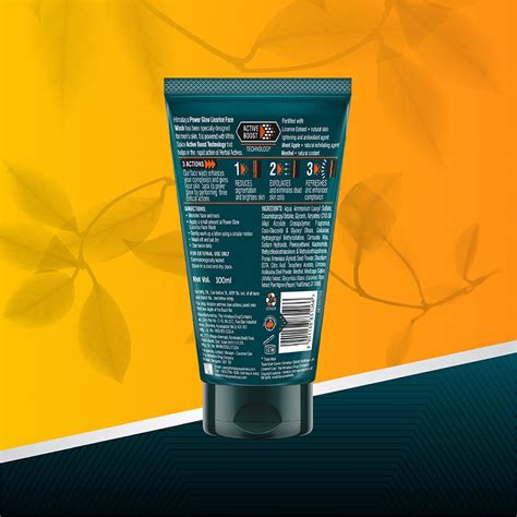 Himalaya Men Power Glow Licorice Face Wash - Enhances Complexion ...
