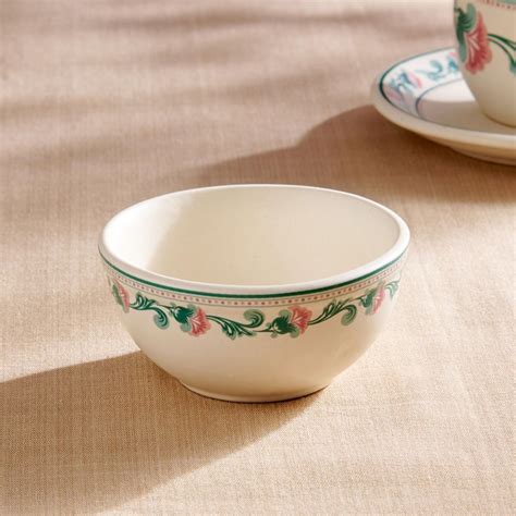 Buy Corsica Mohar Stoneware Printed Katori - 250ml from Corsica by Home ...